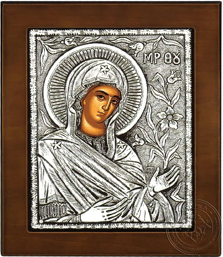 ღვთისმშობელი მავედრებელი, ვერცხლის ხატი