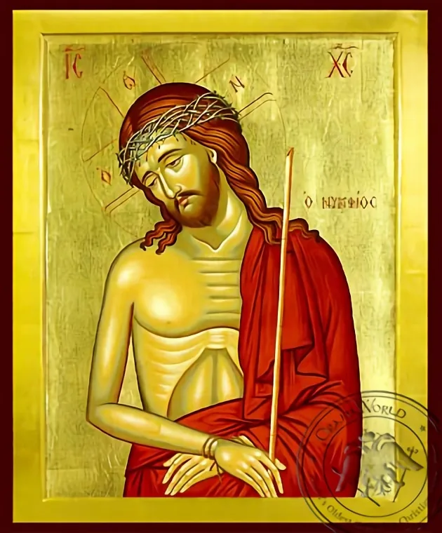 Жених, византийская икона