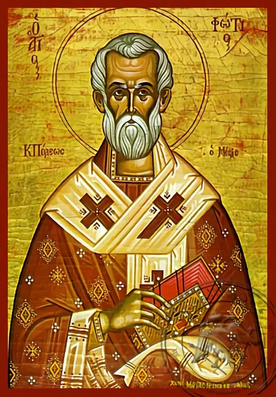 Saint Photios the Great - Hand-Painted Icon