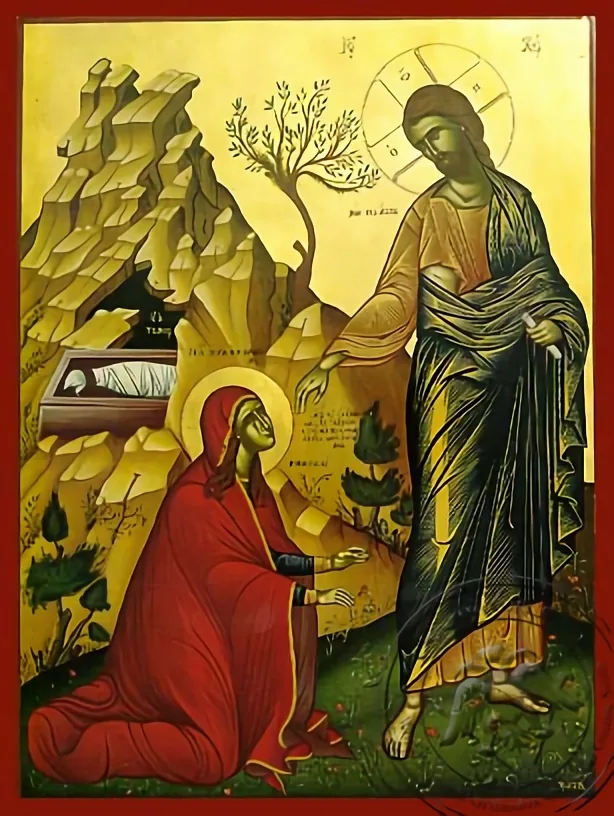 ნუ შემეხები, ხელნაწერი ხატი