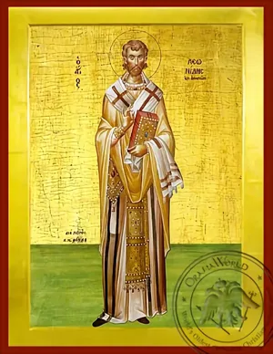 Saint Leonidas of Athens - Byzantine Icon