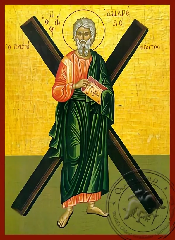 მოციქული ანდრია, ხელნაწერი ხატი