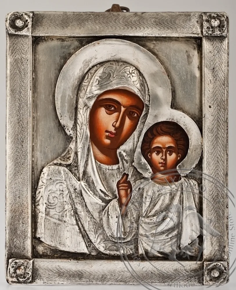 Our Lady of Kazan - Handmade Metal Icon