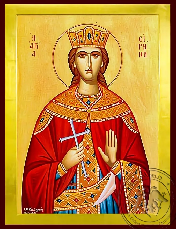 Saint Irene, the Great Martyr - Byzantine Icon