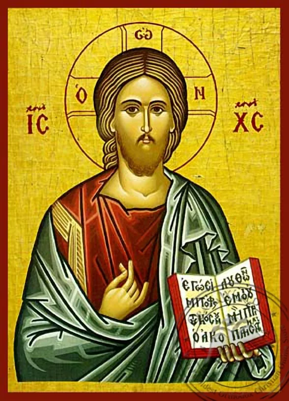 Christ Blessing - Hand Painted Icon