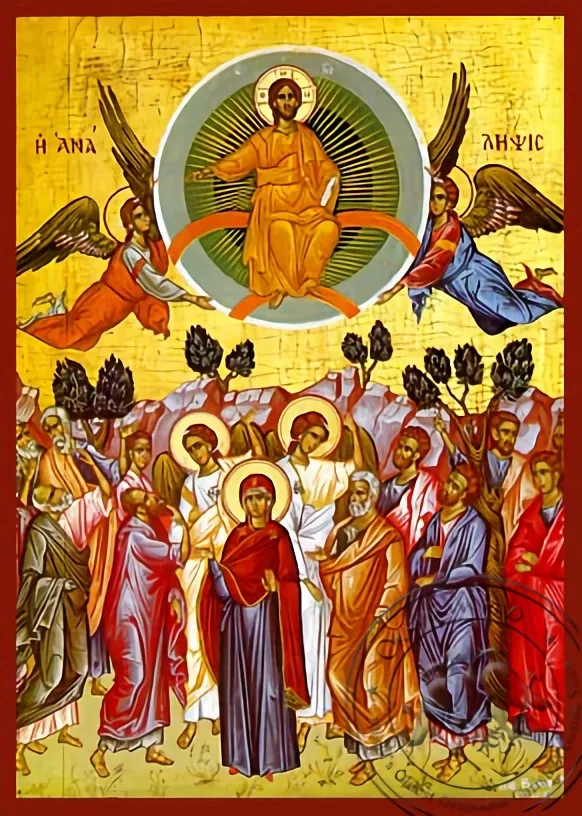 ამაღლება, ხელნაწერი ხატი