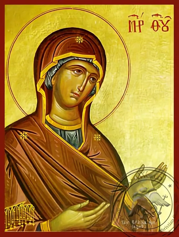 ღვთისმშობელი მავედრებელი, ხელნაწერი ხატი