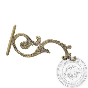 Byzantine Brass Bracket for Oil Candle