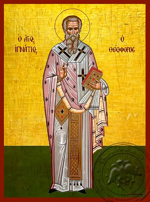 Saint Ignatius of Antioch - Hand-Painted Icon