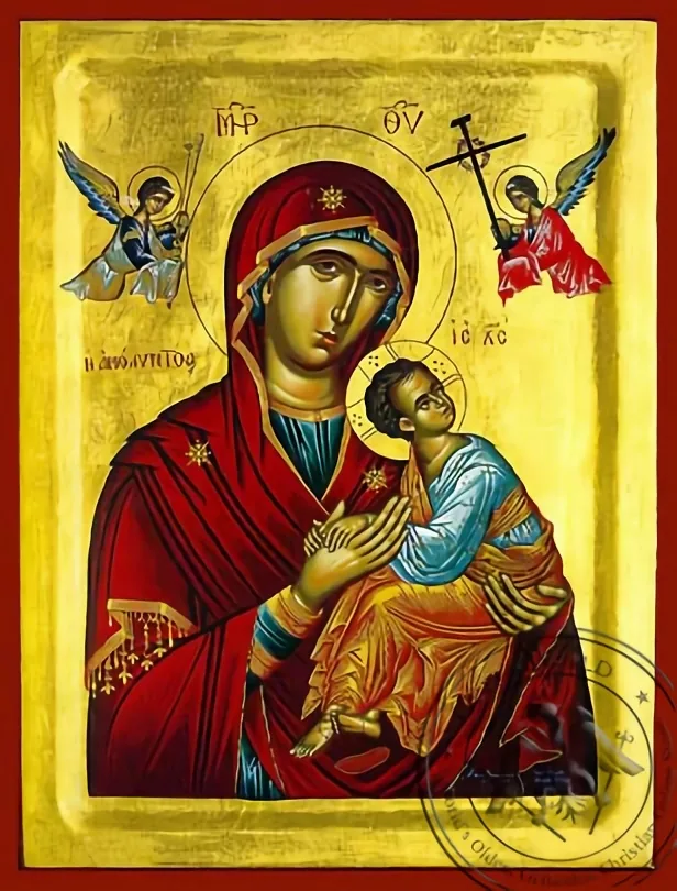 Virgin and Child, Immaculate - Byzantine Icon