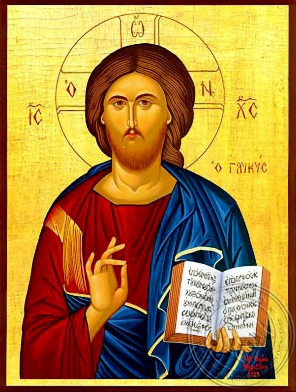 Christ Blessing, the Sweet - Hand Painted Icon