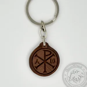 Handcrafted Wooden Keychain Archon