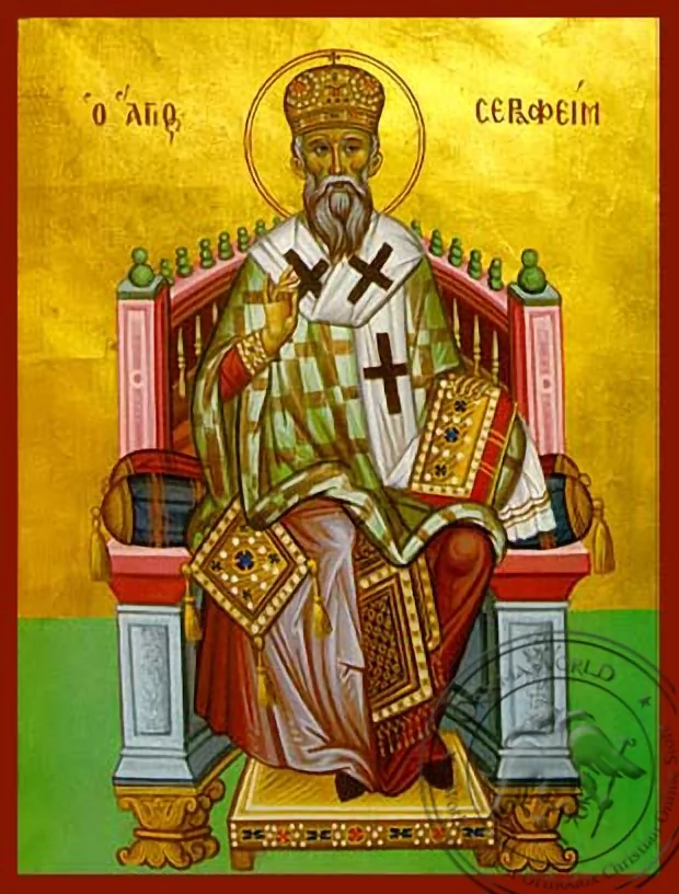 Saint Seraphim of Larisa - Hand-Painted Icon
