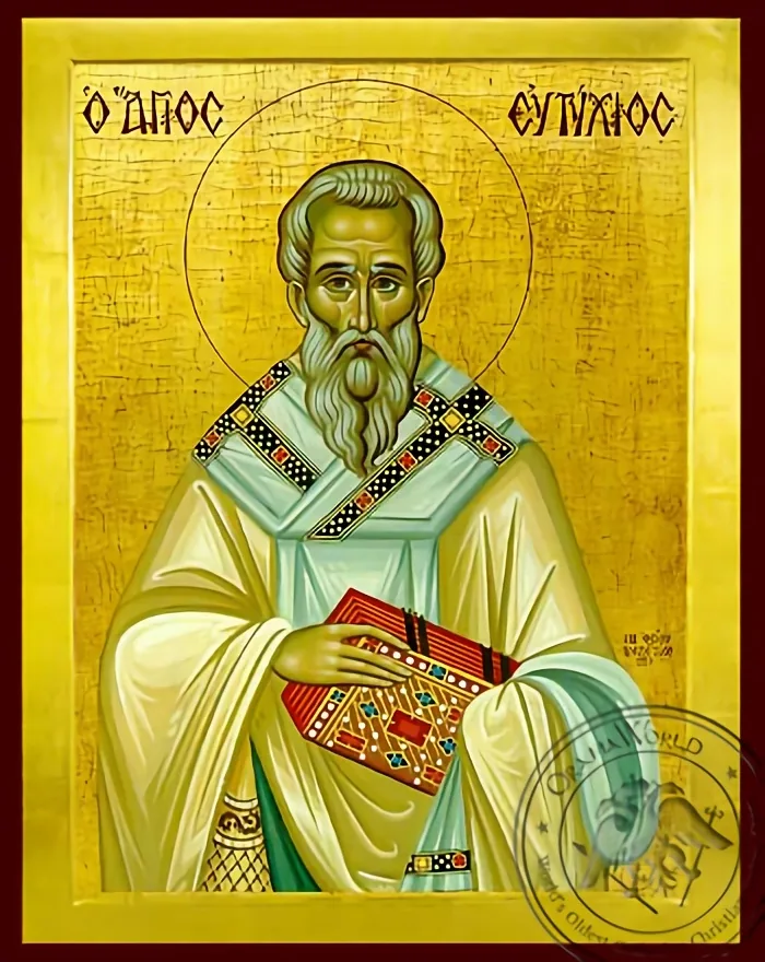 Saint Eftixios - Byzantine Icon