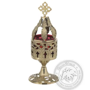 Byzantine Brass Home Oil Lamp - H129