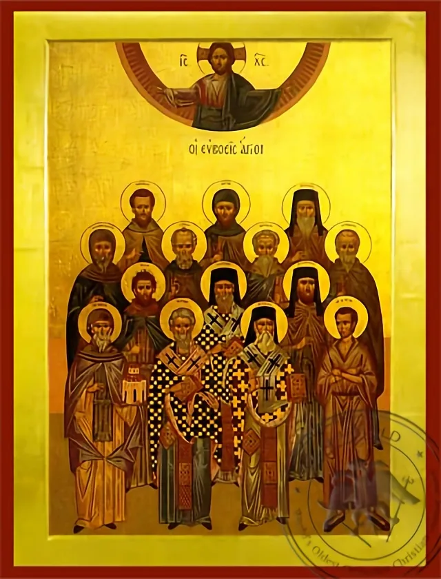 ევბეელი წმინდანები, საბერძნეთი, ბიზანტიური ხატი
