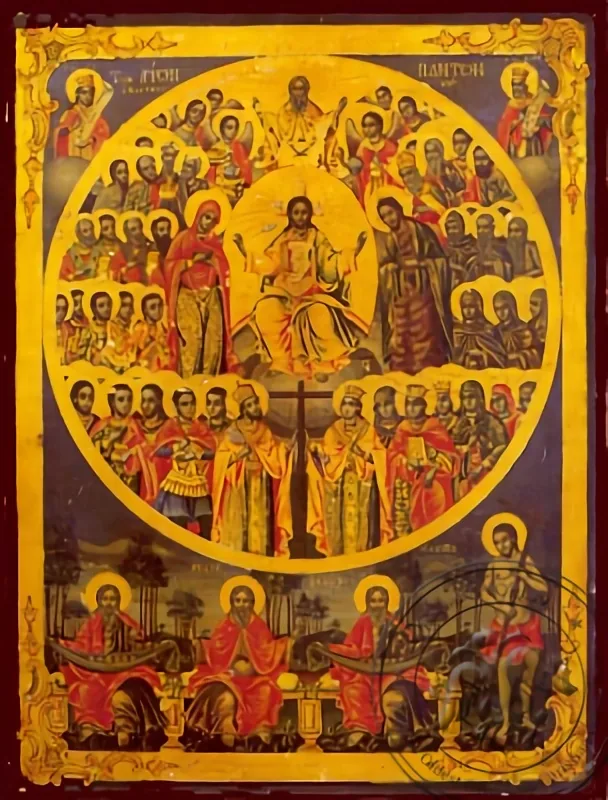 All Saints Divine Chorus - Nazarene Art Icon