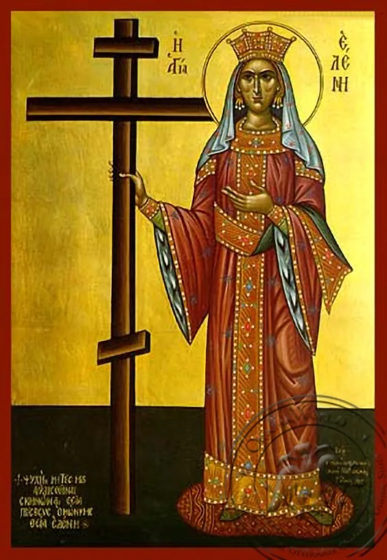 Saint Helen, Full Body - Hand Painted Icon