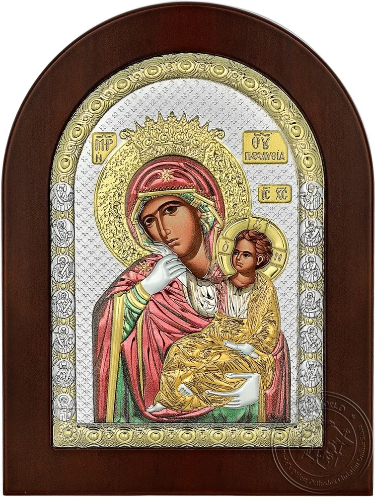 ნუგეშისა და მშვიდობის ღვთისმშობელი, ვერცხლისფერი ხატი