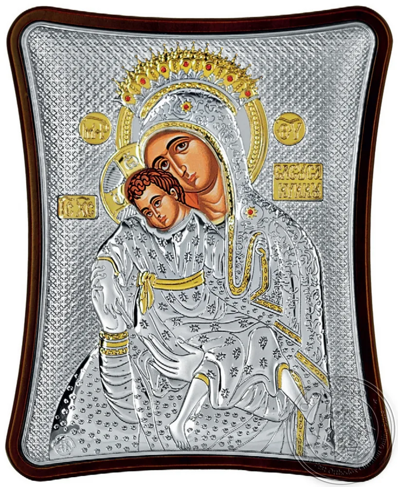 ყოვლადწმინდა ღვთისმშობელი კიკოსი, ვერცხლის ხატი