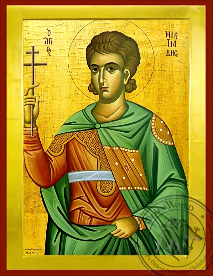 წმინდა მილტიადე, ბიზანტიური ხატი