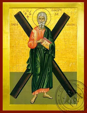 Andrew the Apostle - Byzantine Icon