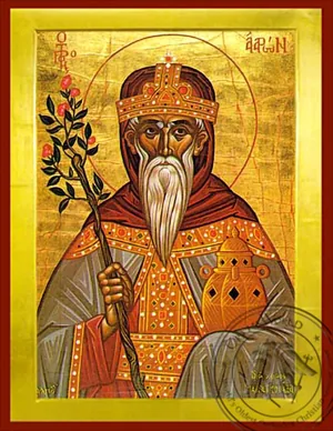 Aaron the Prophet - Byzantine Icon