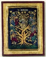 Ampelos - Engraved Silk Printed Icon