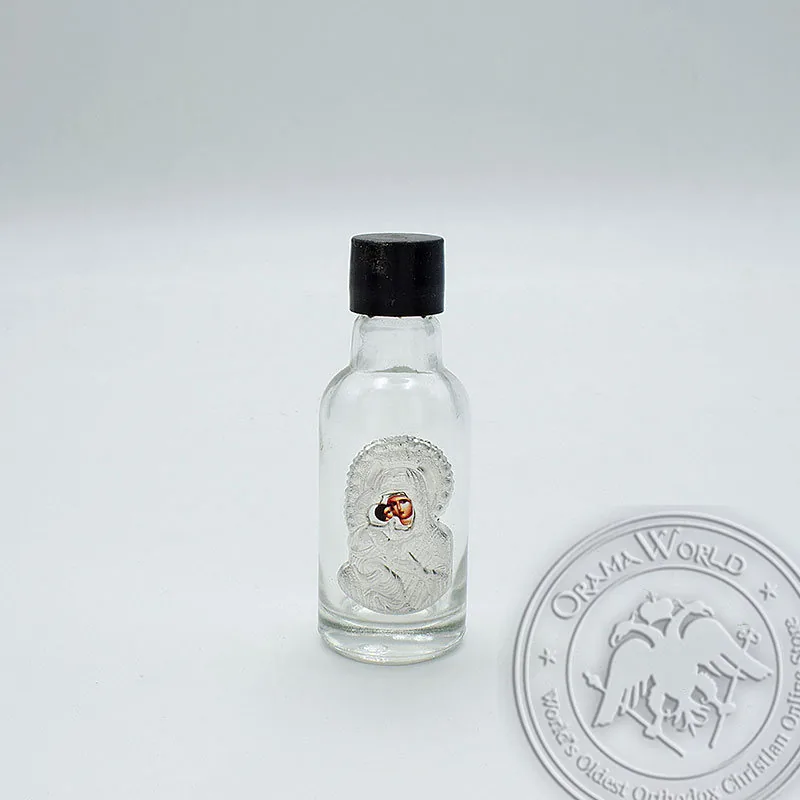 Holy Water Bottle - decorated with Icon