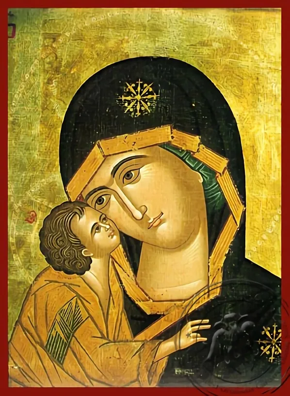 ღვთისმშობელი ტკბილად ამბორისმყოფელი დონის, ხელნაწერი ხატი