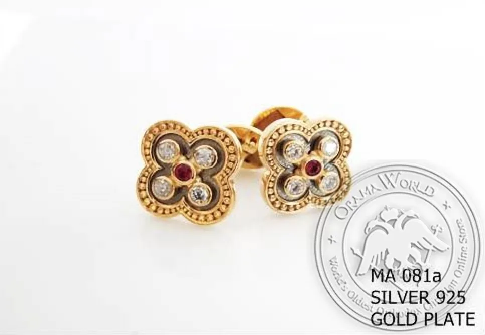 Silver Clergy Cufflinks - 081