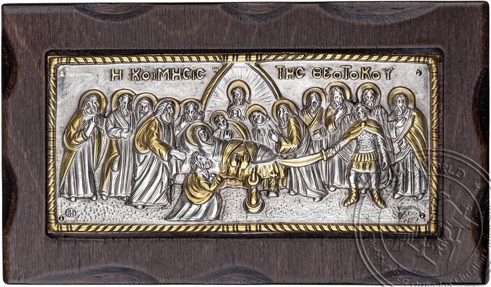 The Assumption of the Virgin - Silver Icon