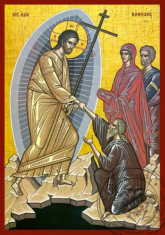 Resurrection of Christ - Hand-Painted Icon