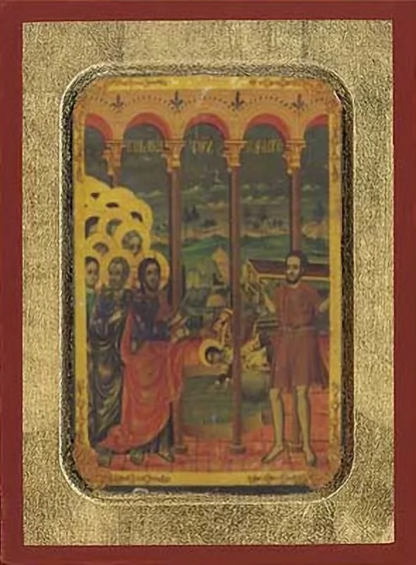 Sunday of paralytic - Hand-Painted Icon