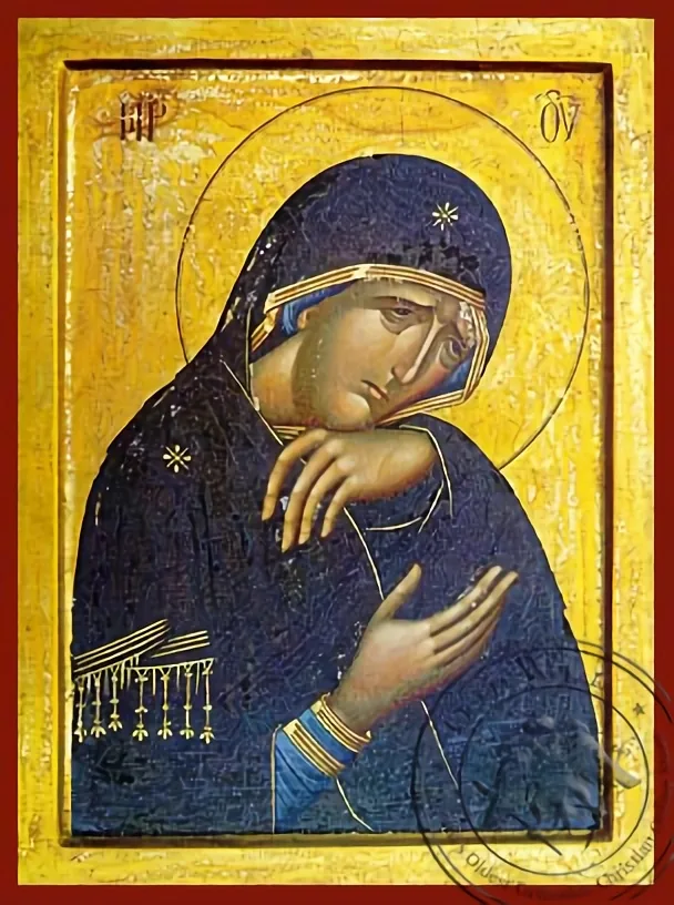 მგლოვიარე ღვთისმშობელი, ბიზანტიური ხატი