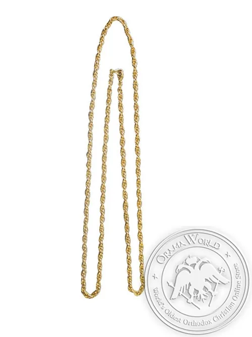 Pectoral Cross Chain Bronze