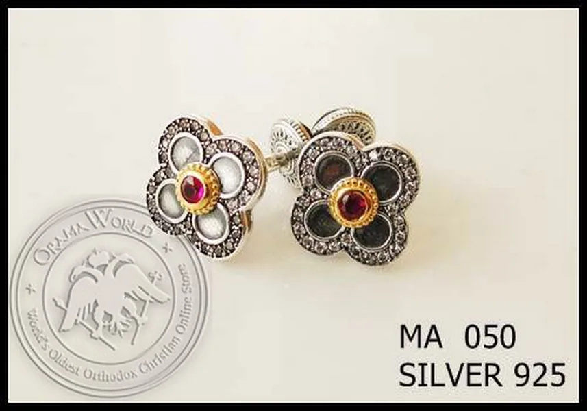 Silver Clergy Cufflinks - 050