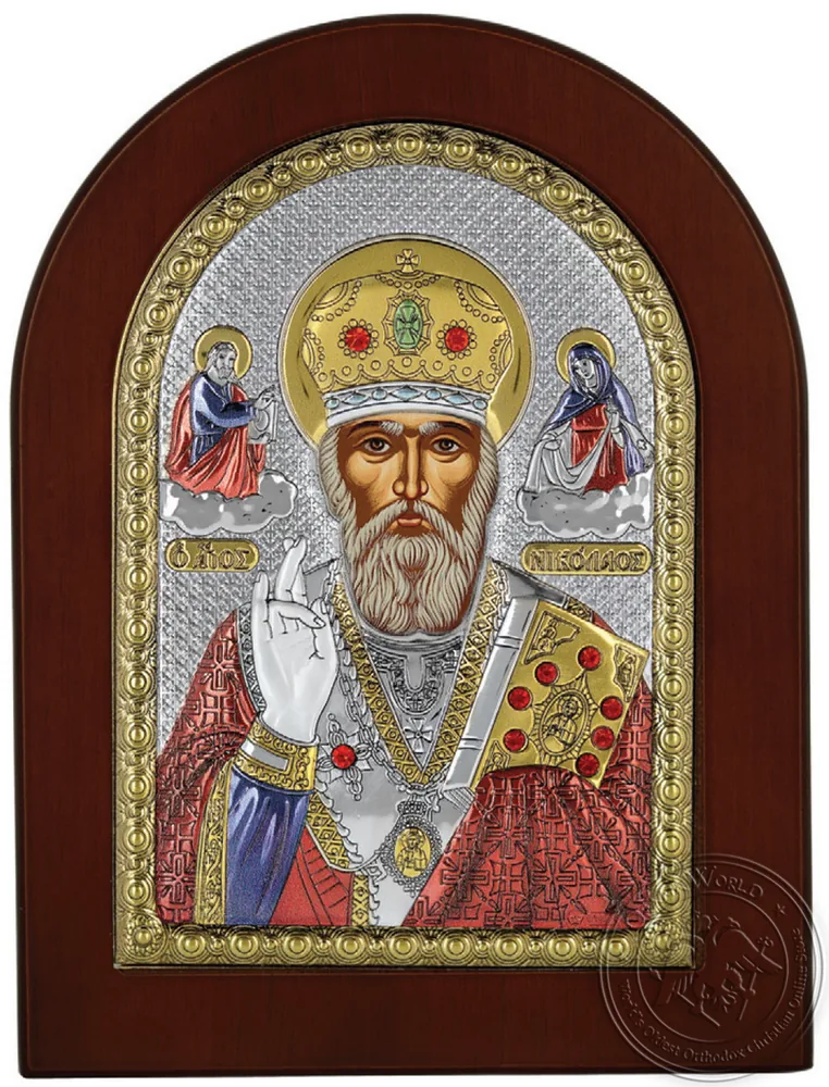 წმინდა ნიკოლოზი, ვერცხლისფერი ხატი