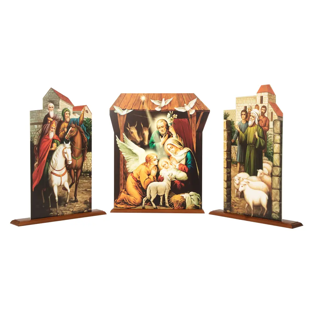 Nativity scene on stand 2 “Nativity of Christ” 2