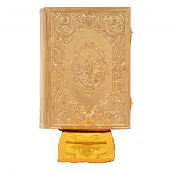 Gospel 360 * 240 altar №11 covers gilding (with bookmark)