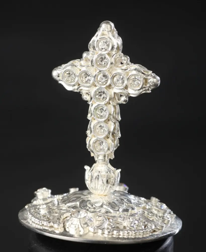 Mitre cross №11 / silver plating