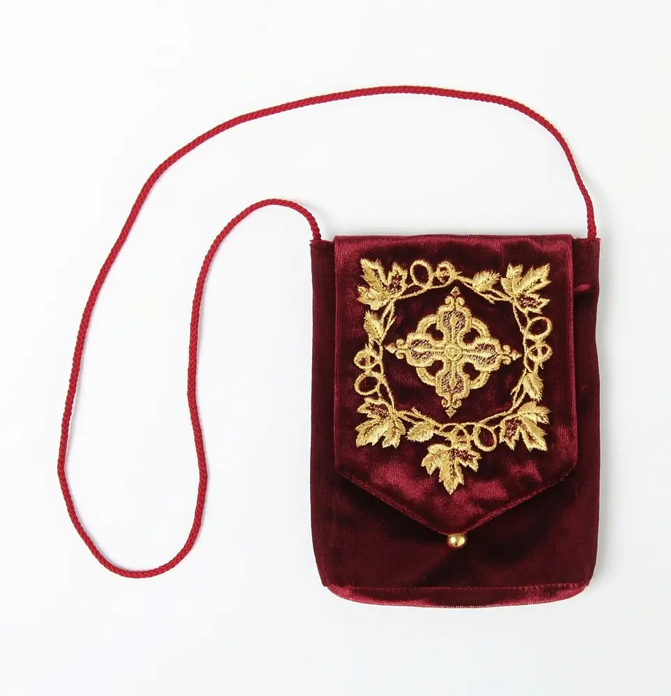 Pyx velvet embroidery