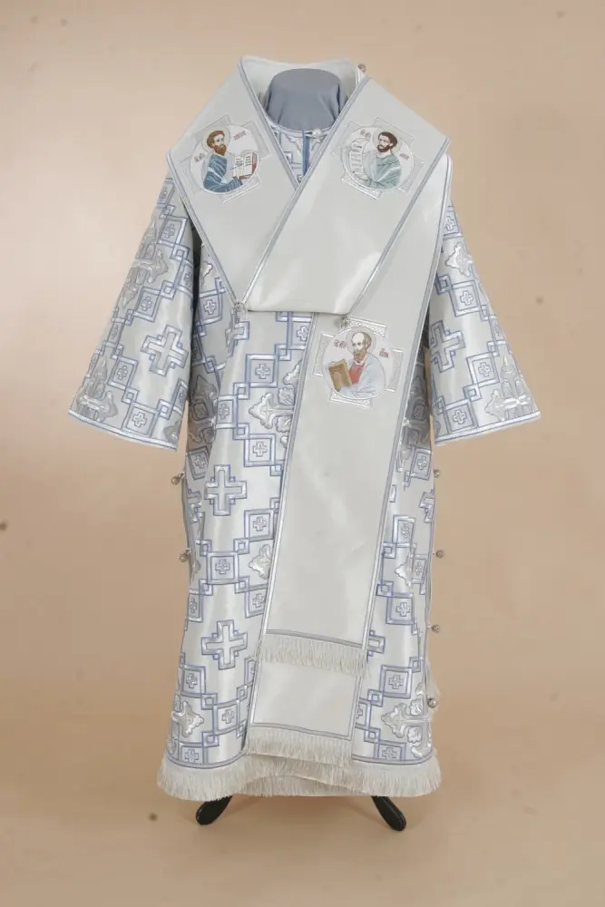Bishop's vestment №023 brocade machine-embroidered