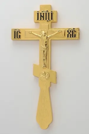 Altar cross №3-1 small gilding