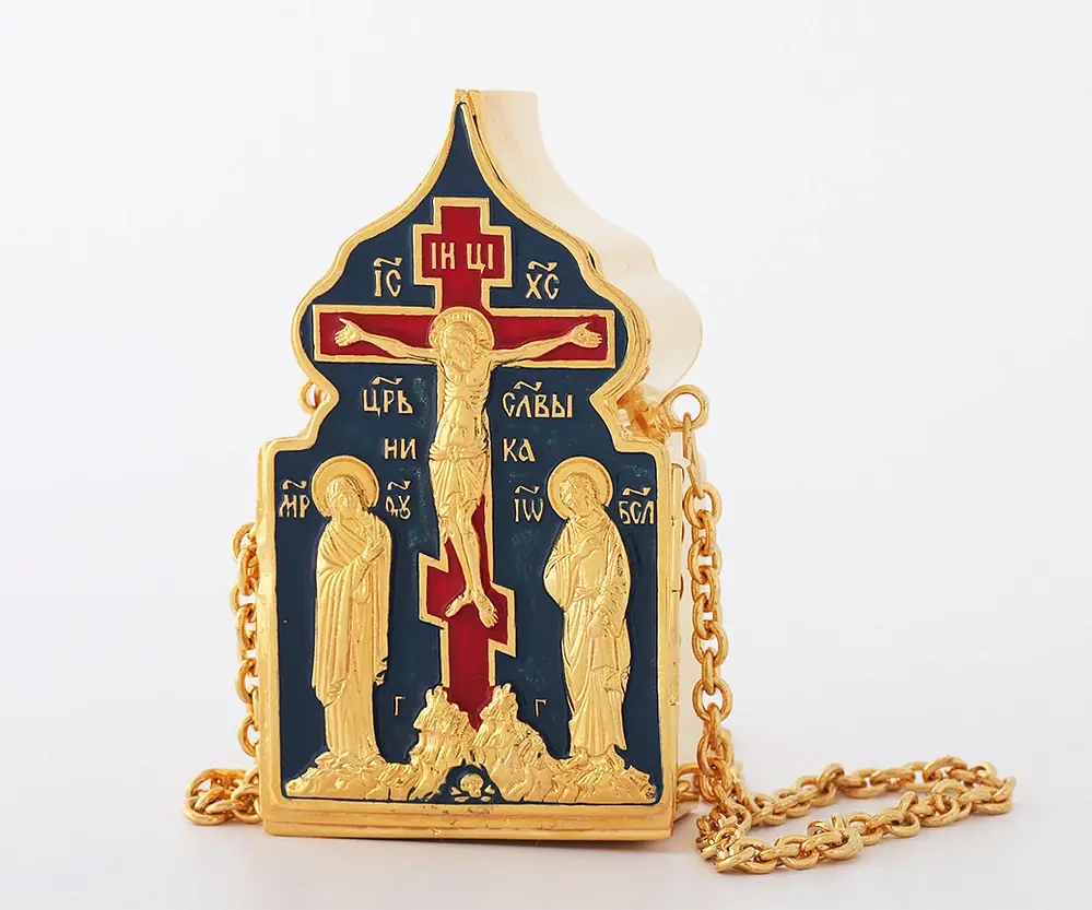 Pyx №5 gilding enamel