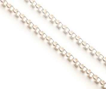 Church chain “Pea-link” / silver plating