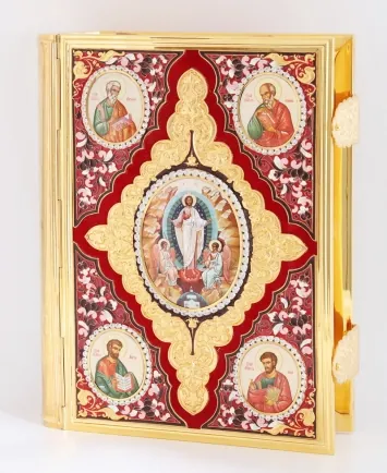 Gospel 360 * 240 altar enamel decal stones gilding