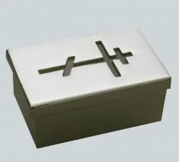Altar consecration reliquary nickel