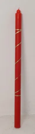 Processional candle 0.5 kg red