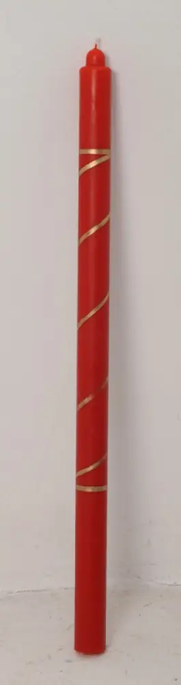 Processional candle 0.5 kg red